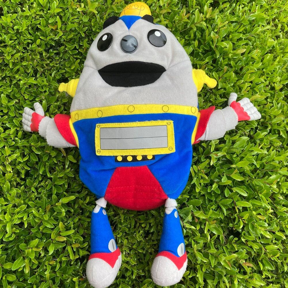 Robot Plush Hand Puppet Imagination Story
Time Toy McGraw hill vintage
